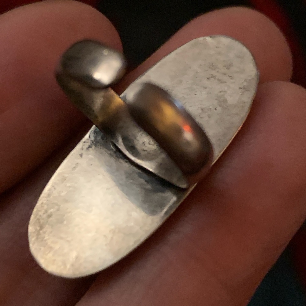 Native Shadowbox Turquoise Ring - Picture 4 of 9